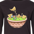 thumbnail image 4 of Inktastic Nachos Partying in Guacamole Long Sleeve Youth T-Shirt, 4 of 5