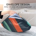 thumbnail image 4 of Yayeee Pillowcase Standard Size Set of 2 Satin Wrinkle Resistant Pillow Case, Retro Stripes, 4 of 7