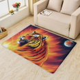thumbnail image 2 of Tiger Rugs for Living Room Bedroom - Animal Rug 5x8 - Tiger Carpet for Home Decor - Washable Non Slip Patterned Indoor Large Area Rug - Soft & Low Pile (ZJ&260), 2 of 7