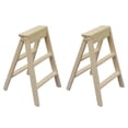 thumbnail image 4 of Here's a polished product description for your **2pcs Dollhouse Garden Decor Lightweight Miniature Ladder**:\n\n \n\n**2pcs Dollhouse Garden Decor –, 4 of 5