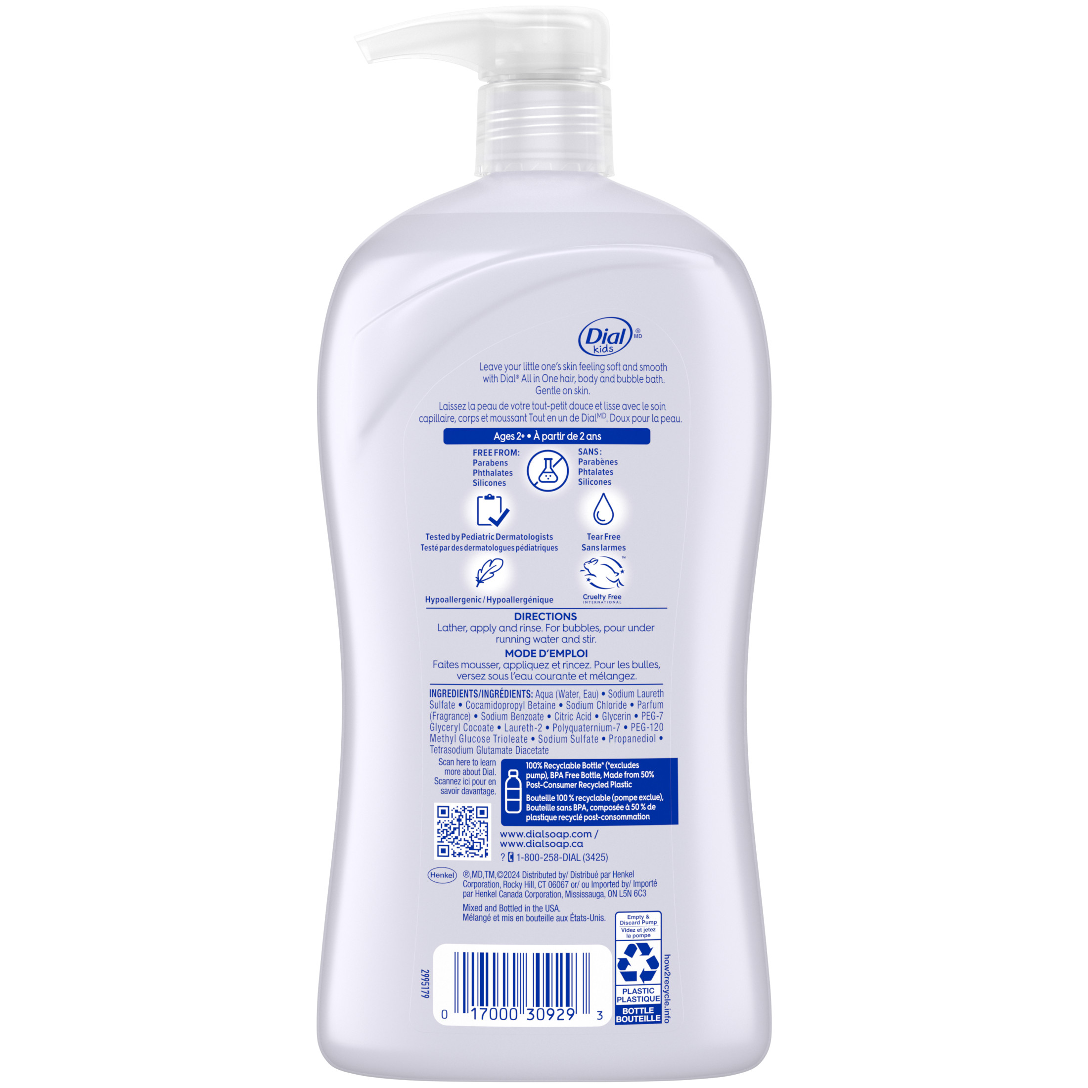 Dial Kids All-in-1 Body Wash, Lavender, 32 fl oz photo 8