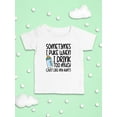 thumbnail image 3 of Sometimes I Puke When I Drink T-Shirt Infant -Smartprints Designs,  12 Months, 3 of 4
