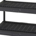 thumbnail image 3 of Contico 4-Tier Ventilated Plastic Storage Shelf Unit - Black, 4 Shelves, 3 of 3