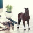 thumbnail image 2 of Horse Figurine Toy Simulation Miniature Animal Toy Collection Action Figure Modeling Horse Toy Animal Model Home Ornaments Accessory, 2 of 5