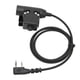 thumbnail image 4 of U94 PTT Y Adaptador De Auriculares, Reducción De Ruido Resistente Ajustable U94 PTT Y Auriculares Con Control De Garganta Para Kenwood TK-3107 Para Baofeng, 4 of 8