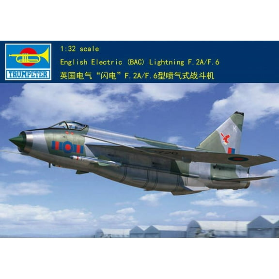 Trumpeter 02281 1/32 Scale BAC Lightning F.2A/F.6 Plastic Model Kits