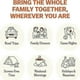 thumbnail image 4 of 150 Conversation Starter Cards Family Edition for Family Gathering Party Travel Card Game, 4 of 5