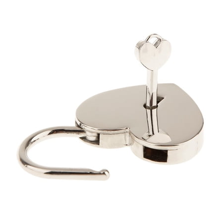 Xingzhi Poartable Heart-shaped Lock Key Set Blessing Hardware heart ...