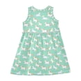 thumbnail image 3 of Girls Dress Unicorn Sleeveless Dress for Girls Hem A-Line Casual Sundress, 3 of 7