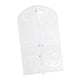 thumbnail image 5 of Funda protectora para ropa de baile, uniforme de animadora, vestido, cubierta antipolvo, protector de ropa de 40" para niños. Blanco, 5 of 8