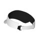 thumbnail image 2 of Fotbe White Visera Deportiva con Diseño, Gorra Abierta Ajustable de Algodón para Mujer y Hombre, 2 of 7