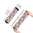 thumbnail image 4 of Pofeuu Modern Life Print 30cm Socks, Adult Running Hiking Socks for Youth and Adult, 4 of 7
