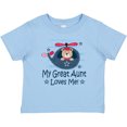 thumbnail image 3 of Inktastic My Great Aunt Loves Me Nephew Bear Boys Baby T-Shirt, 3 of 5