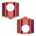 thumbnail image 2 of Bases adaptadores de manubrio Alessia para Moto Universal Rojo negro, 2 of 4