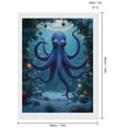 thumbnail image 2 of Diamond Art Kits for Adults - Blue Octopus Underwater Holiday Scene 5d Diamond Painting for Adults, Diamond Art for Adults Beginners, Frameless Diamond Painting Kits for Adults for Home Wall Decor, 2 of 7