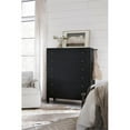 thumbnail image 2 of Bowery Hill Modern / Contemporary Bedroom Six-Drawer Chest- Black, 2 of 4