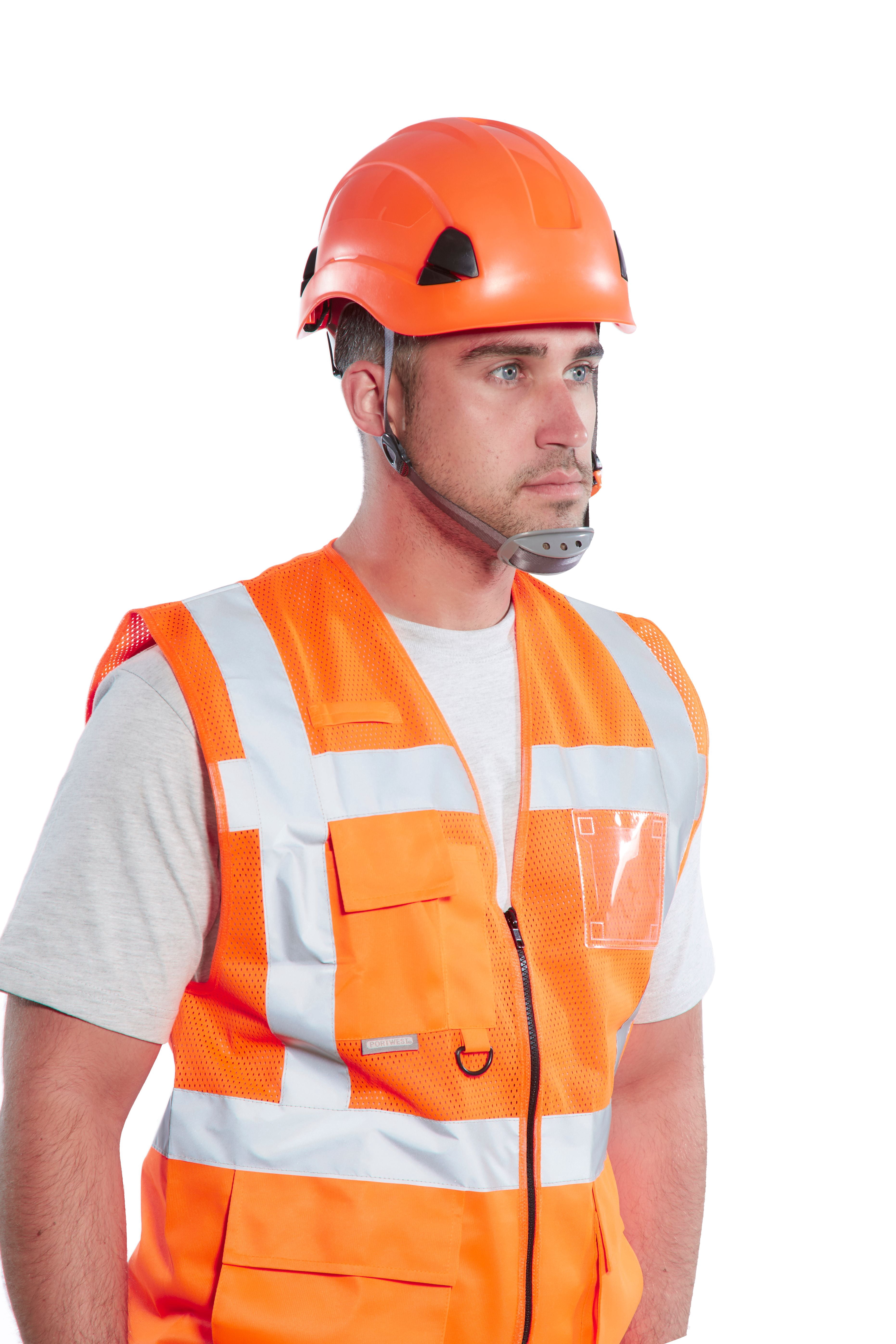 Portwest PS53 Height Endurance Hard Hat Orange,