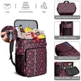 thumbnail image 5 of Travel Cooler Bag - Pioneer Flower Floral Print Pattern Camping Beer Cooler Backpack with Bottle Opener- Waterproof Insulated Picnic Backpacks - Cooler Bag for Beach, 5 of 6