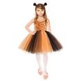 thumbnail image 4 of WEAIXIMIUNG Robes pour Enfants 12-14 Ans Été Filles Sans Manches Animaux Dessin Animé Robe Tutu en Maille Fête 2-4 Ans, 4 of 9