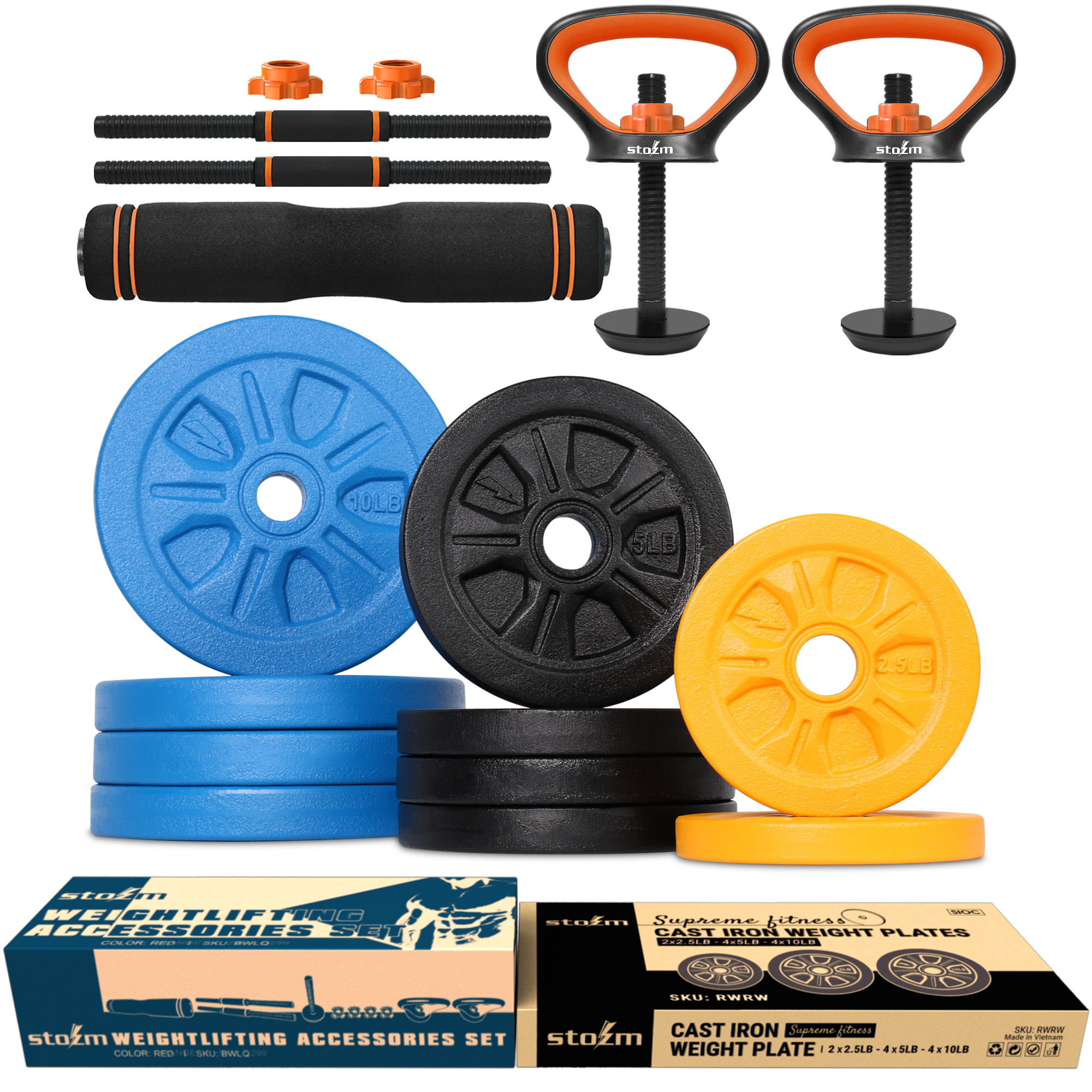  SWOLLHOUSE Weight Lifting Accessories for Men: All-in