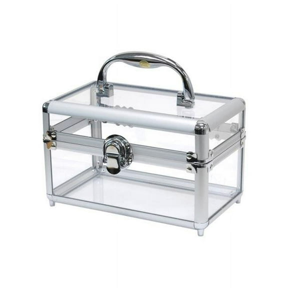 TZ Case JB-39 CLR Acrylic Beauty & Spa Case, Clear - 4.5 x 7.5 x 13 in.