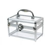 TZ Case JB-22 CLR Acrylic Beauty & Spa Case, Clear - 4.75 x 4.5 x 7.75 in.