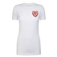 thumbnail image 1 of I Hate Valentine's Day shirts, Woman Crew Neck T-Shirts, Candy Heart T-shirts - Shut Up, 1 of 1