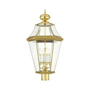 Livex Lighting Georgetown 4 Light Outdoor Post Lantern