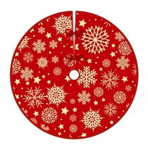 2024 TOP! Christmas Tree Skirt Carpet Floor Mat Outdoor Blanket Xmas Cover Home New Year Decoration, D