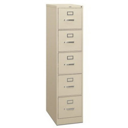 HON 315 Series 5-Drawer Vertical File Cabinet