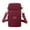 Red, variant on Clearance Strap Bag Crossbody Backpack With Hole With Headphone Hole Strap Backpack Hiking Backpack Multipurpose Crossbody Chest Bag