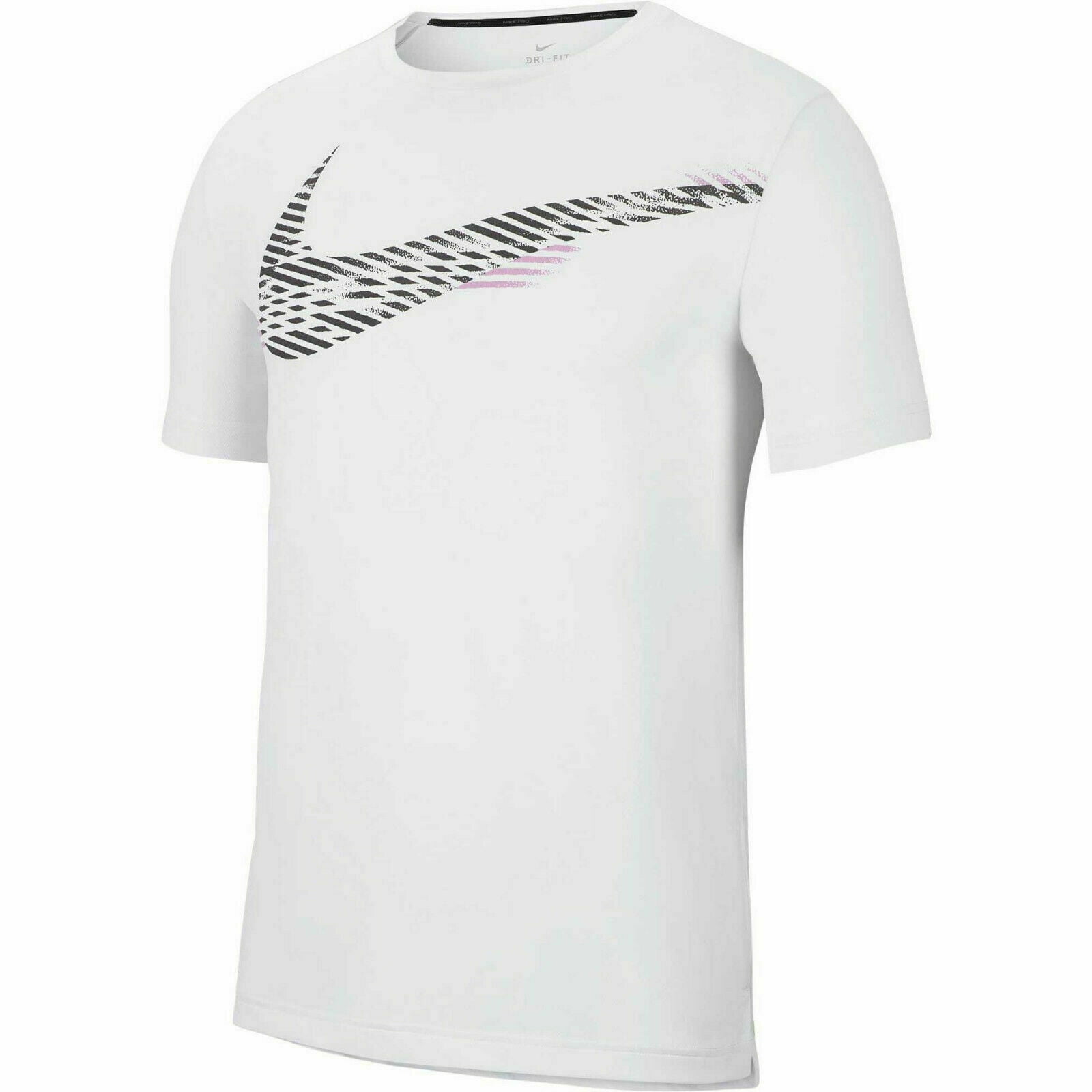 Nike Pro Breathe Short Sleeve Running Shirt Size M Walmart.com