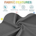 thumbnail image 3 of Splozh Boy T Shirts 3-14 Years Boys Pullover Shirt Breathable Lightweight Sun Outdoor Beach Hiking T Shirt, Dark Gray, 7-8 Years, 3 of 4