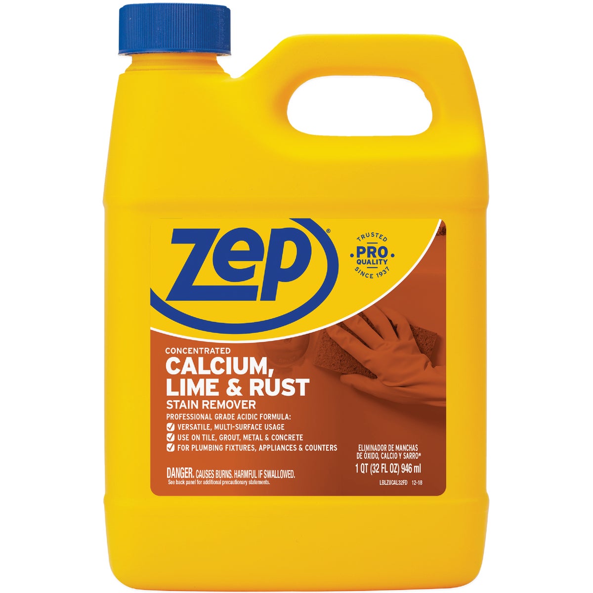 Enforcer ZUCAL32 32-Ounce Zep Calcium Lime and Rust Remover