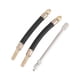 thumbnail image 1 of 1Set 180 Grados Extensión de Válvula de Llanta de Cobre con Plástico Flexible de 140mm para Carro Motocicleta RV Camión Bicicleta, 1 of 6