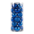 thumbnail image 1 of 24 Piezas de Bolas Navideñas Colgantes, Proyectos de Manualidades, Adornos Navideños, Decoración para El Hogar, Navidad, Cumpleaños, año Nuevo, Gradua azul, 1 of 8