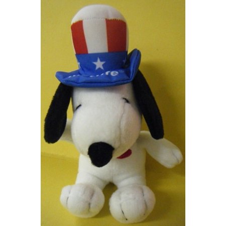 Peanuts Plush Snoopy As Uncle Sam America Metlife Plush Snoopy