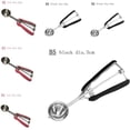 thumbnail image 3 of Professional Food Portioner Cutter Stainless Steel Ice Ball Spoon Ice Ball Digger Kitchen Tool(red Dia.4cm), 3 of 7