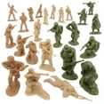 thumbnail image 3 of BMC Korean War Winter Battle - 24 American, North Korean, China Soldier Figures, 3 of 6
