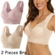 thumbnail image 2 of Gibobby Brasieres para mujer Sujetador de encaje de 2 piezas de talla grande para mujer(Multicolor,M), 2 of 5