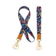 thumbnail image 1 of LCXmlly Wristlet Lanyard Phone Lanyard with Key Ring Strong Load Bearing Multipurpose Badge Holder Hanging Rope, 1 of 6