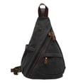 thumbnail image 1 of Bolso bandolera de lona - Bolso bandolera pequeño tipo bandolera para el hombro, mochila de ocio para hombres y mujeres, 1 of 5