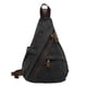 thumbnail image 1 of Bolso bandolera de lona - Bolso bandolera pequeño tipo bandolera para el hombro, mochila de ocio para hombres y mujeres, 1 of 5