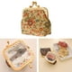 thumbnail image 4 of Monedero Vintage Zulema clásico floral hebilla beige, 4 of 7
