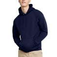 thumbnail image 1 of Hanes - Sudadera con Capucha para Hombre, Ecosmart de Forro Polar, Sudadera con Capucha para Hombre, Marino, 5X-Large, 1 of 8