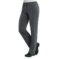 thumbnail image 3 of Maevn Pure Women's 3 Panel V-Nect Top & Relaxed-Fit Elastic Drawstring Cargo Pant Scrub Set, 3 of 5