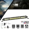 thumbnail image 5 of 1pcs Work Light Car LED Light Bar 6000K Car Trunk Boat Waterproof Work Lamp LED Spotlight, 12 Inch, 78W For SUV ATV, 5 of 10