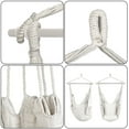 thumbnail image 6 of Sorbus Hanging Rope Hammock Chair Swing Seat for Any Indoor or Outdoor Spaces- Max. 265 Lbs -2 Seat Cushions Included (Large, White), 6 of 7