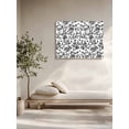 thumbnail image 5 of Black Flower Wall Art for Living Room,Canvas Picture Wall Decor for Bathroom Bedroom,Vintage Farmhouse Boho Leaf Spring Plant Painting Artwork for Office Kitchen Hallway Dining Room Decor 20"x24", 5 of 8