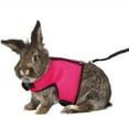 thumbnail image 2 of Decodeary Vest Type Collar Breathable Adjustable Pet Chest Strap Harness Leash Rose Red XL, 2 of 6